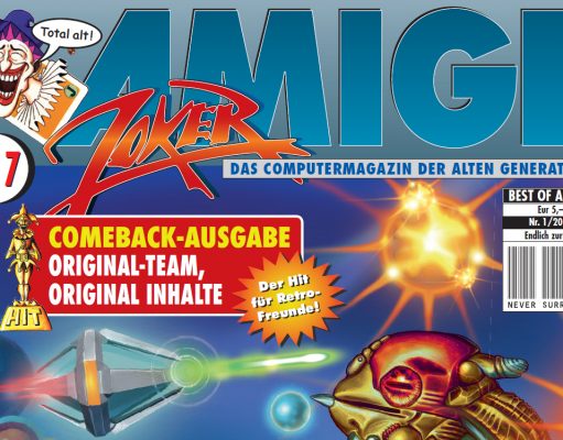 Vorab-Cover der Amiga Joker Comeback-Ausgabe