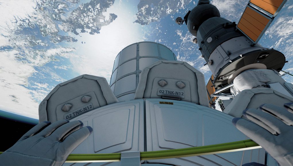 Screenshot Home - A VR Spacewalk