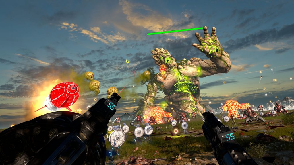 Screenshot Bosskampf Serious Sam VR The Last Hope