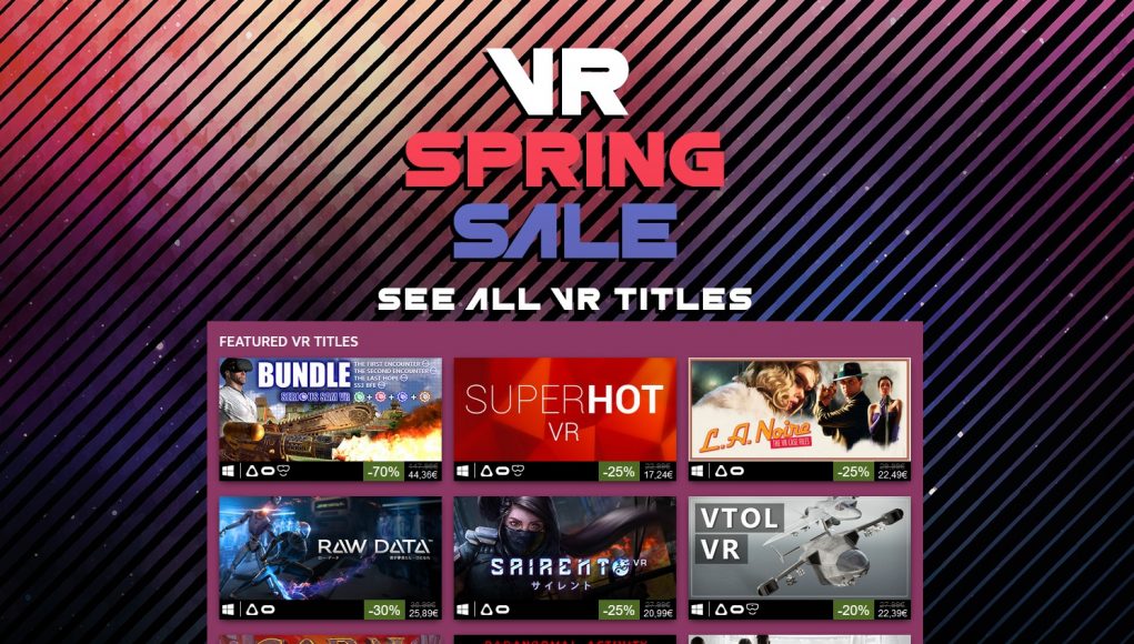 Steam VR Spring Sale