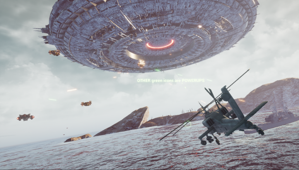 Worlds at War: Alien Mutterschiff